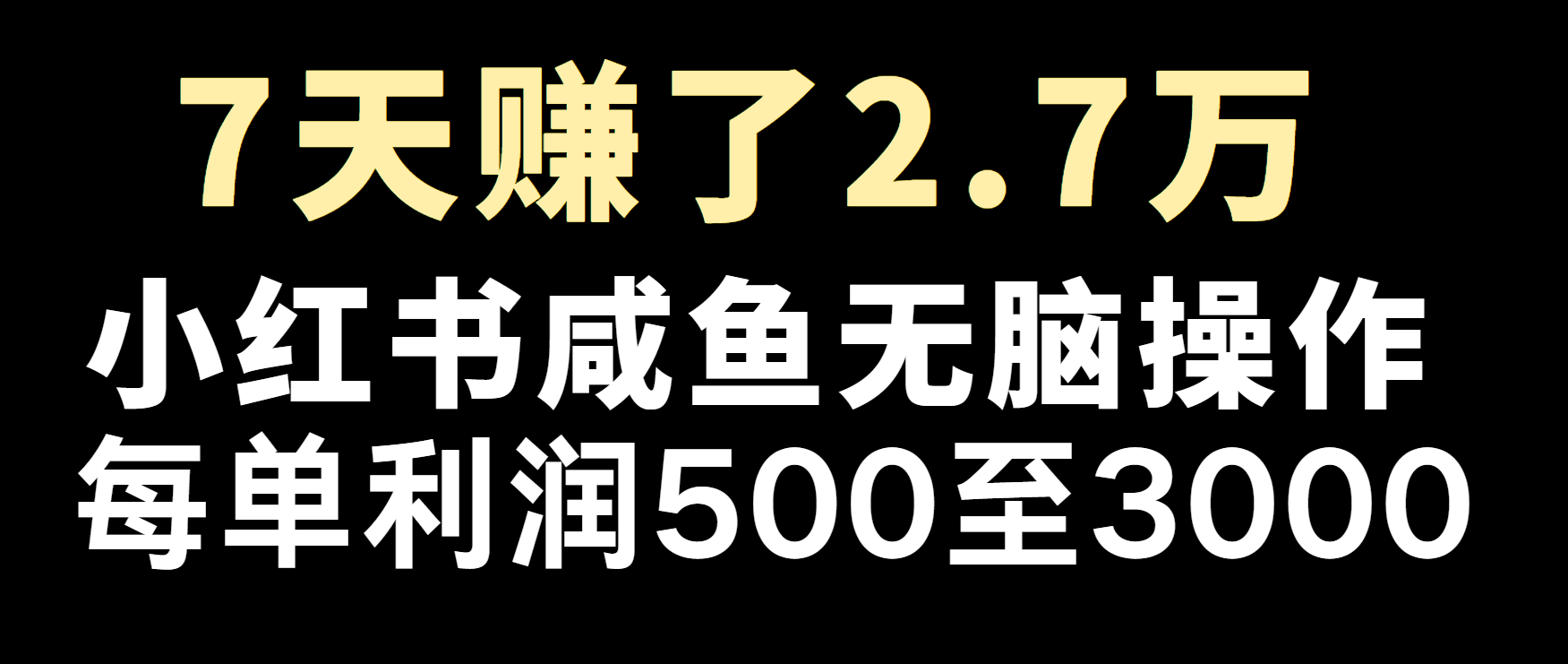 冷门暴利，超级简单的项目0成本玩法，每单在500至4000的利润-橙尔网赚two