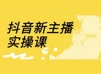 抖音新主播实操课，直播间流量运营线上实操课(18节)-橙尔网赚two