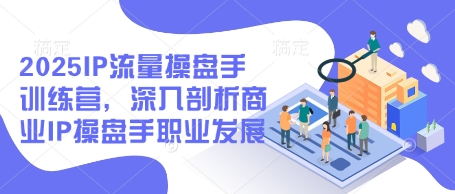 2025IP流量操盘手训练营，深入剖析商业IP操盘手职业发展(更新)-橙尔网赚two