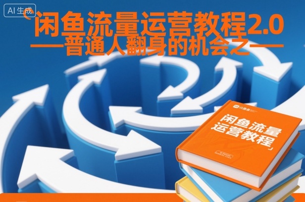 闲鱼流量运营教程2.0——普通人翻身的机会之一-创客前沿