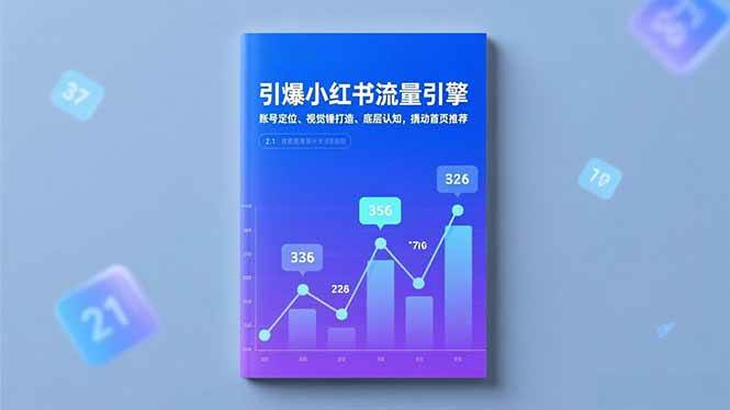 （16744期）引爆小红书流量引擎，账号定位、视觉锤打造、底层认知，撬动首页推荐-创客前沿
